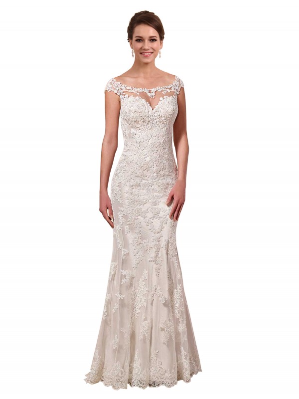 Cheap Presley Long Chapel Train Sweetheart Wedding Dress Sydney