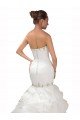 Cheap Sweetheart Mermaid Cascading Organza Wedding Dress Sydney