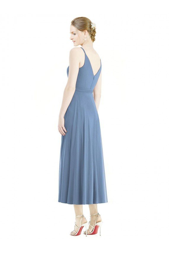 Cheap Short Tea Length Chiffon Bridesmaid Dress Sydney