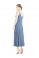 Cheap Short Tea Length Chiffon Bridesmaid Dress Sydney