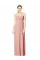 Cheap Long Chiffon Sweetheart Bridesmaid Dress with Twist Bodice Sydney
