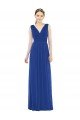 Cheap Low Square Back Sleeveless Shirred Skirt Bridesmaid Dress Sydney