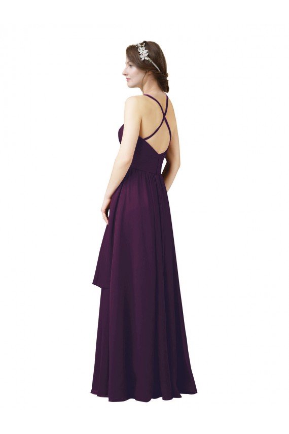 Cheap Roman Style Luxe Chiffon Bridesmaid Dress Sydney