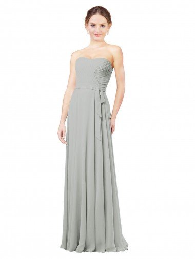 Cheap Delicately Draped Chiffon Bridesmaid Dress Sydney
