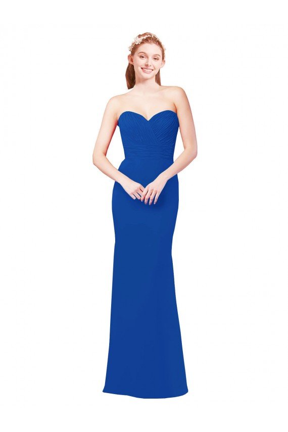Cheap Elegant Chiffon Bridesmaid Dress with Matching Tie Sydney