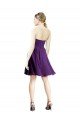 Cheap Draped Chiffon Long Sweetheart Cocktail Bridesmaid Dress Sydney