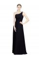 Cheap Sweetheart Chiffon Bridesmaid Dress with Beaded One Shoulder Strap Sydney