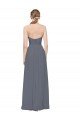 Cheap Twisted Waist Pleats Sweetheart Long Chiffon Bridesmaid Dress Sydney