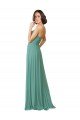 Cheap Spaghetti Straps Sweetheart A-Line Chiffon Bridesmaid Dress Sydney