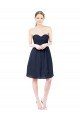 Cheap Sweetheart Cocktail Knee Length Chiffon Cocktail Bridesmaid Dress Open Back Sydney