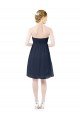 Cheap Sweetheart Cocktail Knee Length Chiffon Cocktail Bridesmaid Dress Open Back Sydney