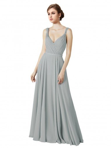 Cheap Figure Flattering Chiffon Bridesmaid Dress with Beaded Detail Sydney