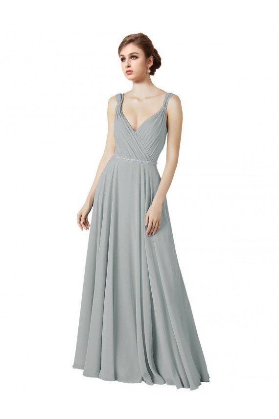 Cheap Figure Flattering Chiffon Bridesmaid Dress with Beaded Detail Sydney