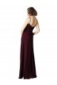 Cheap V-Neck Chiffon Bridesmaid Dress with Twist Front Bodice Sydney