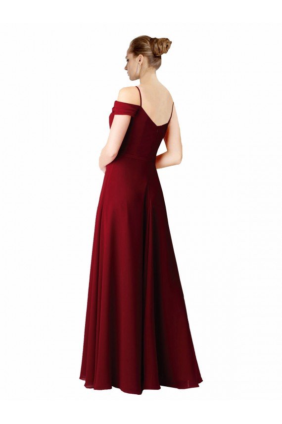 Cheap Chiffon with Beaded Embroidery Bridesmaid Dress Sydney