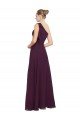 Cheap One Shoulder Chiffon Bridesmaids Dress with Shoulder Bow Sydney