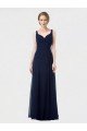 Cheap Long Chiffon Bridesmaid Dress with Sweetheart Neckline and Shoulder Straps Sydney