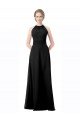 Cheap Full Length Chiffon Sweetheart Bridesmaid Dress with An Illlusion Overlay Sydney