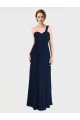 Cheap Full Length Long Chiffon Bridesmaid Gown with Sweetheart Neckline Sydney
