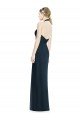 Cheap V-Neck Halter Chiffon Bridesmaid Dress with Side Front Slit Sydney