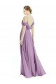 Cheap Off the Shoulder Open Cowl-Back Maxi Bridesmaid Dress Sydney
