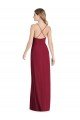 Cheap Pleated Skirt Chiffon Maxi Bridesmaid Dress with Pockets Sydney