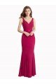 Cheap V-Neck Mermaid Chiffon Bridesmaid Dress / Prom Dress with V-Back and Belt Sydney