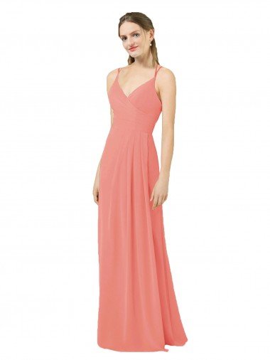 Cheap Flirty Chiffon Bridesmaid Dress with Modern Back Detail Sydney