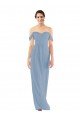 Cheap Sweetheart Neckline Chiffon Off-the-Shoulder Bridesmaid Dress Sydney