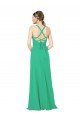 Cheap Classic Chiffon Bridesmaid Dress with Lace-Up Back Sydney