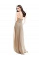 Cheap Elegant Bridesmaid with High Neckline and Illusion V-Neck Sydney