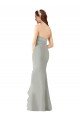 Cheap Strapless Chiffon Bridesmaids Dress with Sweetheart Neckline Sydney