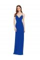 Cheap Chiffon Bridesmaid Dress with Deep V-Neck and Spaghetti Straps Sydney