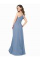 Cheap A-Line Ruched V-Neckline Chiffon Bridesmaid Dress Sydney