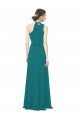 Cheap One Shoulder Chiffon Bridesmaids Dress with Scarf Tie Neckline Sydney