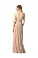 Cheap Luxe Chiffon Bridesmaid Dress with Sweetheart Neckline and Shirred Bodice Sydney