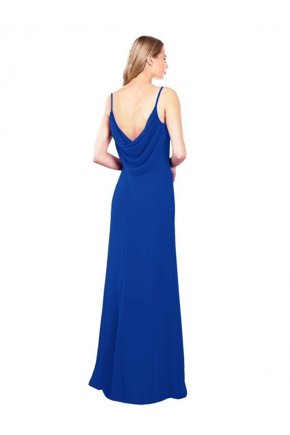 Cheap Softly Flared Chiffon Bridesmaid Dress with Sweetheart Neckline Sydney