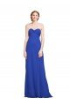 Cheap Sweetheart Neckline Chiffon Ruched Bodice Tie Back Bridesmaid Dress Sydney