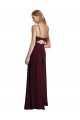 Cheap Long Chiffon Bridesmaid Dress with Sweetheart Neckline Sydney