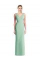Cheap Sleeveless Tie Back Chiffon Trumpet Chiffon Bridesmaid Dress Sydney