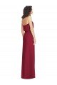 Cheap Full Length Lux Chiffon Blouson Bodice Bridesmaid Dress Sydney