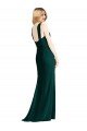 Cheap Sleek Full-Length Twist Halter Chiffon Bridesmaid Dress Sydney