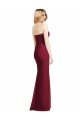 Cheap Sweetheart Neckline Lux Chiffon Bridesmaid Dress with Side Slit Sydney