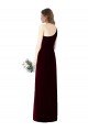 Cheap One Shoulder Chiffon Trumpet Bridesmaid Dress Sydney