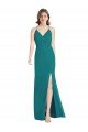Cheap Criss Cross Back Mermaid Wrap Chiffon Bridesmaid Dress Sydney