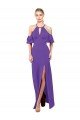 Cheap Slim A-Line Chiffon Bridesmaid Dress with Off The Shoulder Ruffle Sleeves Sydney