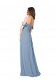 Cheap Empire Waist Off the Shoulder Chiffon Bridesmaid Dress with Sweetheart Bodice Sydney