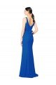 Cheap Low Back Sleeveless Chiffon Bridesmaid Dress with Side Slit Sydney