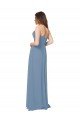 Cheap Chiffon A-Line Wraparound Draping Long Bridesmaid Dress Sydney