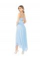 Cheap Chiffon Midi Length Keyhole Back Cocktail Bridesmaid Dress Sydney